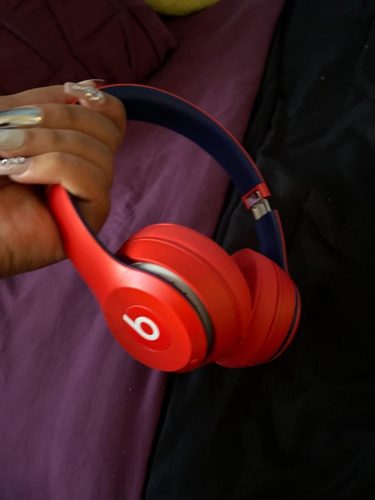Solo3 Wireless On-Ear Headphones Red-blue photo review