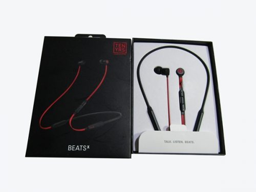 BeatsX Earphones Headphone Chip – Defiant Black-Red photo review