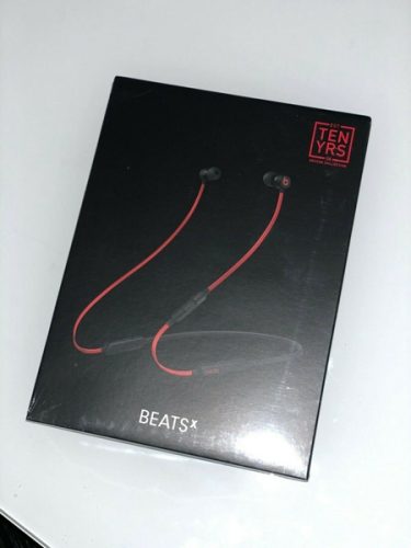 BeatsX Earphones Headphone Chip – Defiant Black-Red photo review
