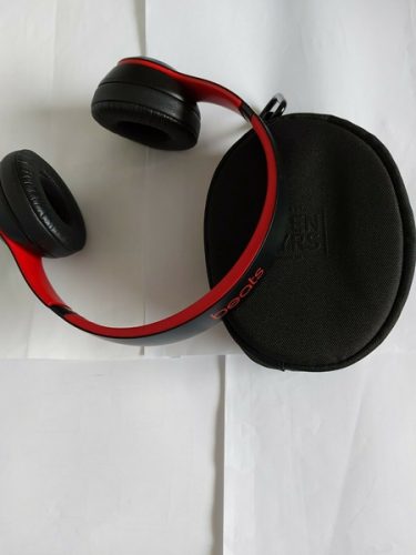 Solo3 Wireless On-Ear Headphones – Black-Red photo review