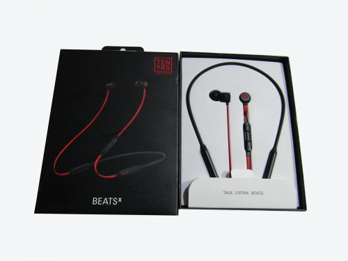 BeatsX Earphones Headphone Chip – Defiant Black-Red photo review