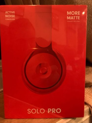 Solo Pro Wireless Noise Cancelling Headphones - Red photo review