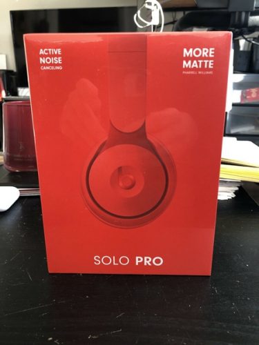 Solo Pro Wireless Noise Cancelling Headphones - Red photo review